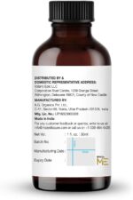 Amber glass bottle of Majestic Pure Bergamot Essential Oil with a built-in dropper, 1 fl oz size, on a white background.